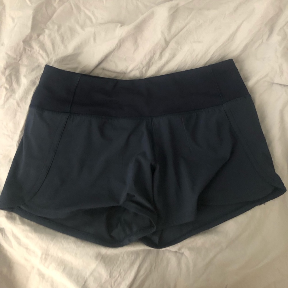 Lululemon shorts navy blue
